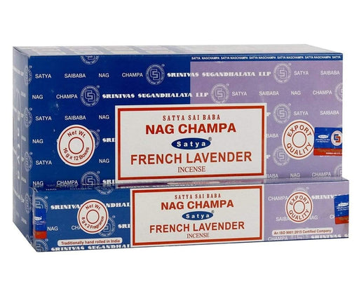 Something Different Wholesale Incense Sticks Nag Champa & French Lavender Incense Sticks By Satya