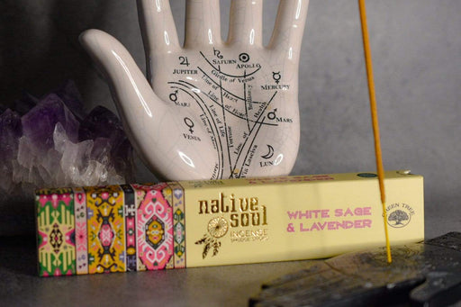 Something DIfferent Wholesale Incense Sticks Native Soul  White Sage & Lavender Sticks JS340