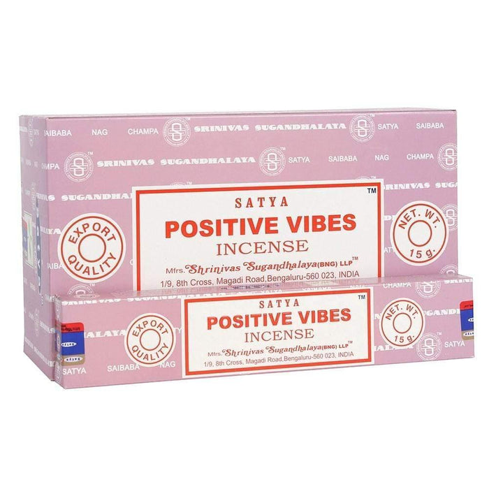 Something Different Wholesale Incense Sticks Positive Vibes Incense Sticks by Satya IN8PV