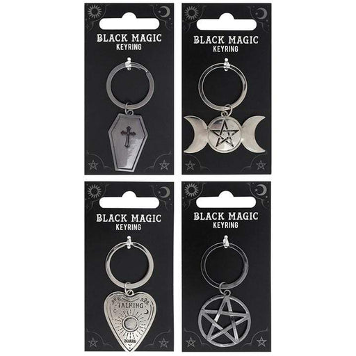 Something Different Wholesale Keychains Black Magic Keyrings Display FI_39530