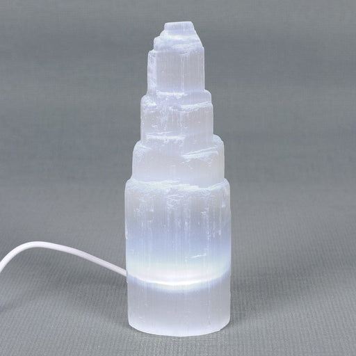 Something Different Wholesale Lamp LED Selenite Mountain Lamp SE_07838