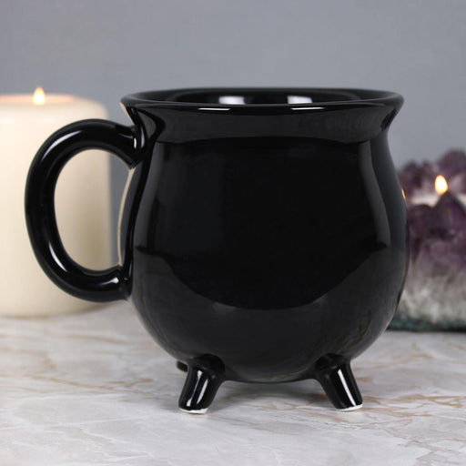 Something Different Wholesale Mug Black Cauldron Ceramic Mug FI_43038