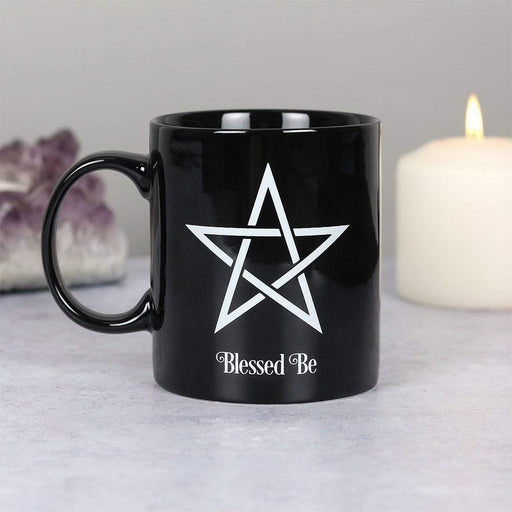 Something Different Wholesale Mug Blessed Be Pentagram Mug MU_64830