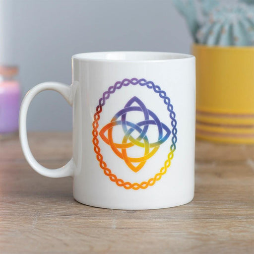 Something Different Wholesale Mug Celtic Knot Rainbow Ceramic Mug MU_69430