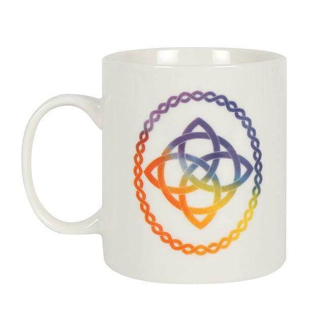 Something Different Wholesale Mug Celtic Knot Rainbow Ceramic Mug MU_69430