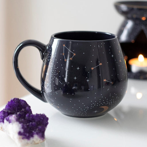 Something Different Wholesale Mug Purple Constellation Rounded Mug ST_17831