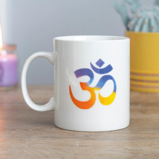 Something Different Wholesale Mug Sacred Mantra Watercolour Om Symbol Ceramic Mug MU_63830