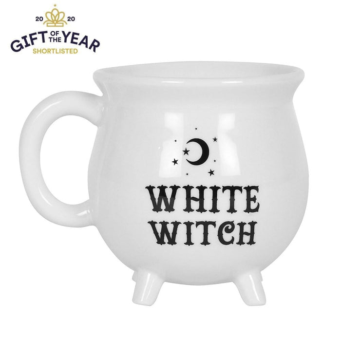 Something Different Wholesale Mug White Witch Cauldron Ceramic Mug FI_58438