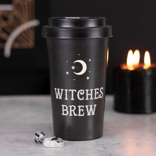 Something Different Wholesale Mug Witches Brew Eco Bamboo Travel Mug FI_40230