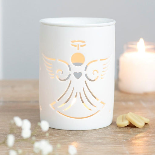 Something Different Wholesale Oil burner White Angel Cut Out Oil Burner OB_34630