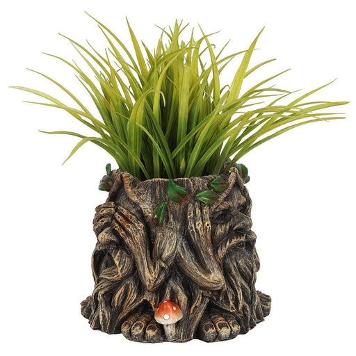 Something Different Wholesale Planter Green Man Plant Pot 14cm TM_54838