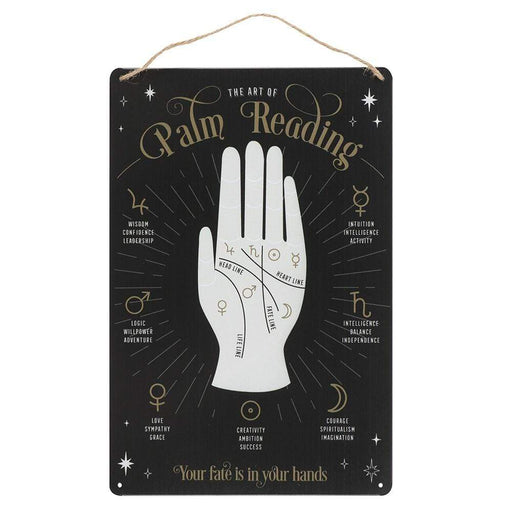 Something Different Wholesale PLAQUE Palm Reading Metal Sign FT_53330