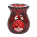 Something Different Wholesale Small Red Crackle Glass Oil Burner OB_66430