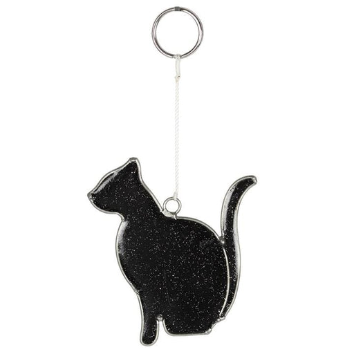 Something Different Wholesale Suncatchers Mystical Black Cat Suncatcher SC_21031