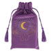 Something Different Wholesale Tarot Cards Fortune Teller Drawstring Pouch Purple Tarot Hands FT_12031