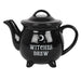 Something Different Wholesale Tea Makers Witches Brew Ceramic Cauldron Tea Set FI_50530