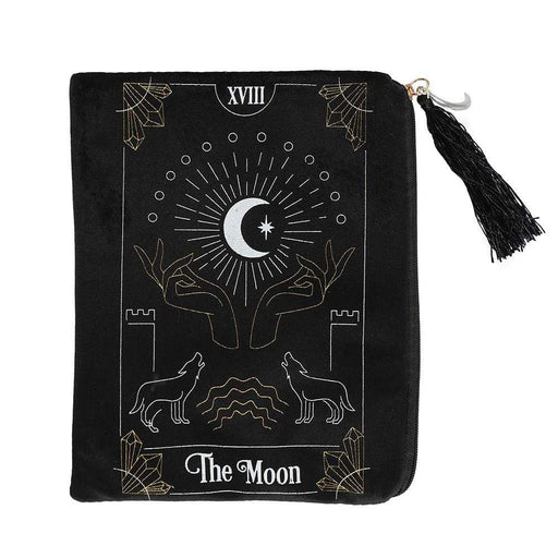 Something Different Wholesale Tarot Cards The Moon Tarot Card Zippered Bag FT_51130