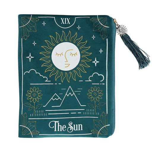 Something Different Wholesale Tarot Cards The Sun Tarot Card Zippered Bag FT_54530