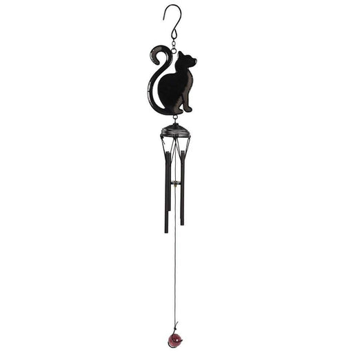 Something Different Wholesale Windchime Black Cat Profile Windchime WC_26530