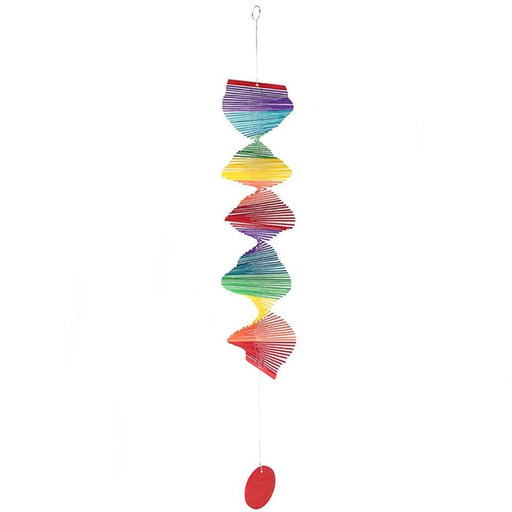 Something Different Wholesale Windchime Rainbow Twister Hanging Ornament WC_02892