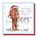 Sweet Design Yule Card Orangutan Card ECX023