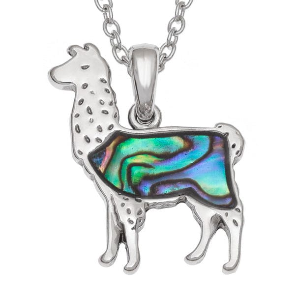 TALBOT FASHIONS LLP Jewellery Paua Sell Llama Necklace TJ748