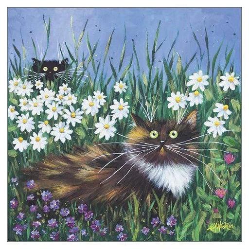 Tomcat Cards Greeting Card Flower Prowlers Card KH5594
