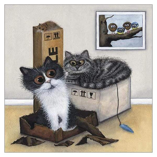 Tomcat Cards Greeting Card The Good, the Bad and the Hungry Card TL7079