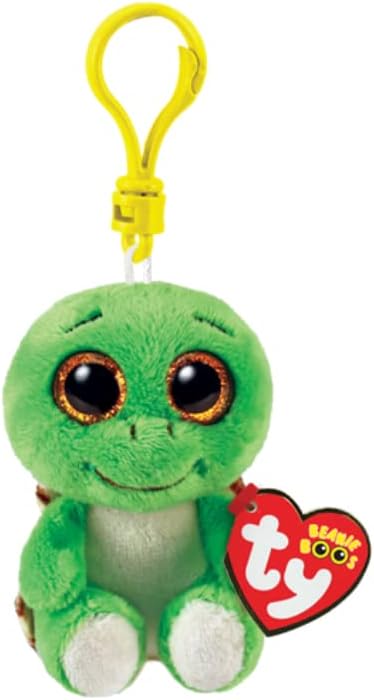 TY Keyring Turbo Turtle Boo Key Clip 35250