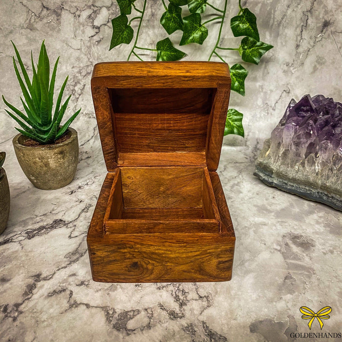 Verma Enterprises Trinket Box Floral Wooden Box cc-3414