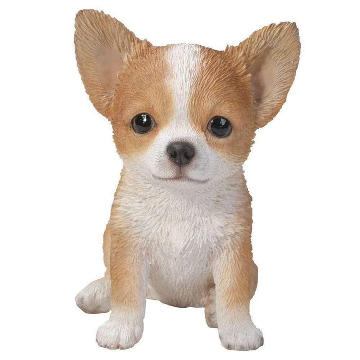 Vivid Arts Puppy Figurine Chihuahua Puppy Pet Pals Home or Garden Decoration PP-HUAH-F
