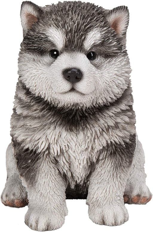 Vivid Arts Puppy Figurine Malamute Puppy Pet Pals Home or Garden Decoration PP-MALM-F