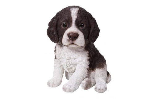 Vivid Arts Puppy Figurine Springer Spaniel Puppy Pet Pals Home or Garden Decoration PP-SPSP-F