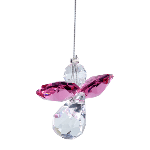 Wild Things Angel CLASSIC CRYSTAL GUARDIAN ANGEL DEEP ROSE 5080 DR