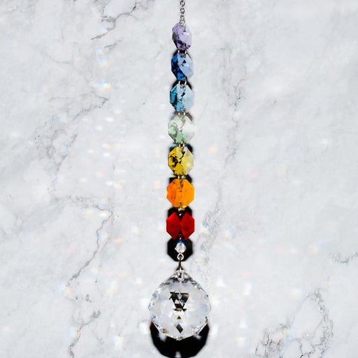 Wild Things Hanging Crystal Crystal Radiance Rainbow Ball 30mm Hanging Swarovski® Crystal 2500-7630-RAI
