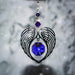 Wild Things Hanging Crystal February Angel Wing Heart Rainbow Maker Hanging Decoration with Swarovski® Crystal 5200-AT