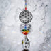 Wild Things Hanging Crystal Flower of Life Hanging Crystal Fantasy Rainbow Maker with Swarovski® Crystal 8061-FOL-RAI