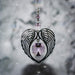 Wild Things Hanging Crystal June Angel Heart Wing Rainbow Maker Hanging Decoration with Swarovski® Crystal 5200-LA