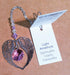 Wild Things Hanging Crystal June Angel Heart Wing Rainbow Maker Hanging Decoration with Swarovski® Crystal 5200-LA