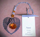 Wild Things Hanging Crystal November Angel Heart Wing Rainbow Maker Hanging Decoration with Swarovski® Crystal 5200-TZ