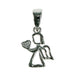 Zilver Designs Jewellery Angel Holding Heart Pendant SP4116