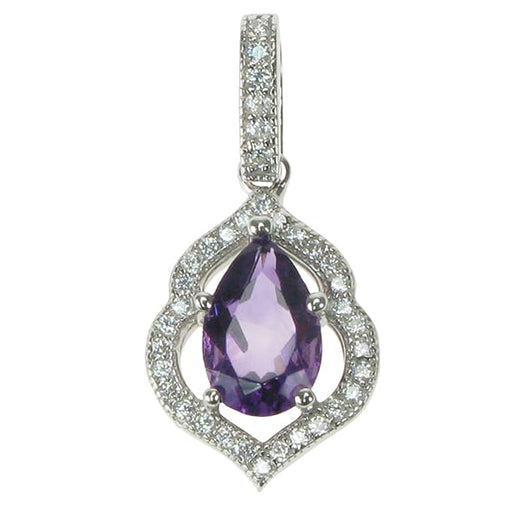 Zilver Designs Silver Jewellery Amethyst Mystic Pendant SP4647