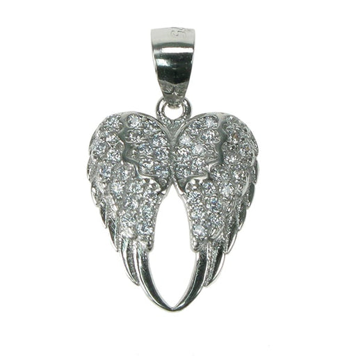 Zilver Designs Silver Jewellery Angel Wing Pendant SP4580