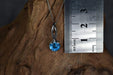 Zilver Designs Silver Jewellery Blue Topaz Solid 925 Sterling Silver Pendant SP3040