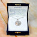 Zilver Designs Silver Jewellery Jali Design & Rose Gold Triquetra Solid 925 Sterling Silver Pendant SP4133