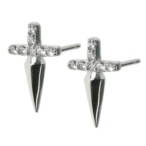 Zilver Designs ZILVER JEWELLERY SE4547 DAGGER STUDS SE4547