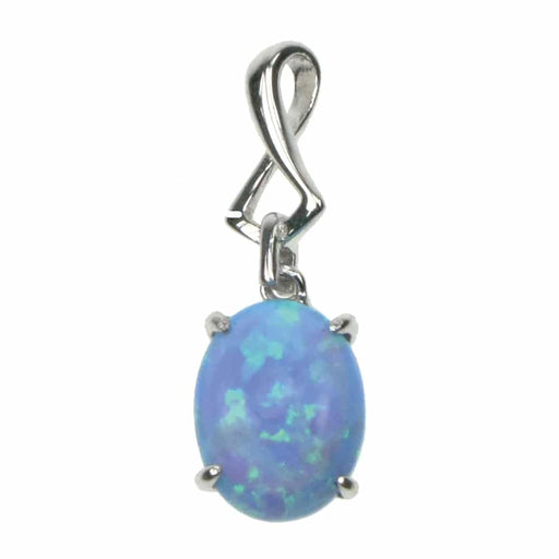 Zilver Designs ZILVER JEWELLERY Sky Opal Oval Pendant SP2254